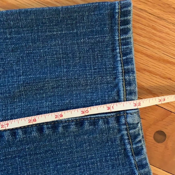 Stretch straight leg Levi’s blue jeans 505 - Picture 7 of 7